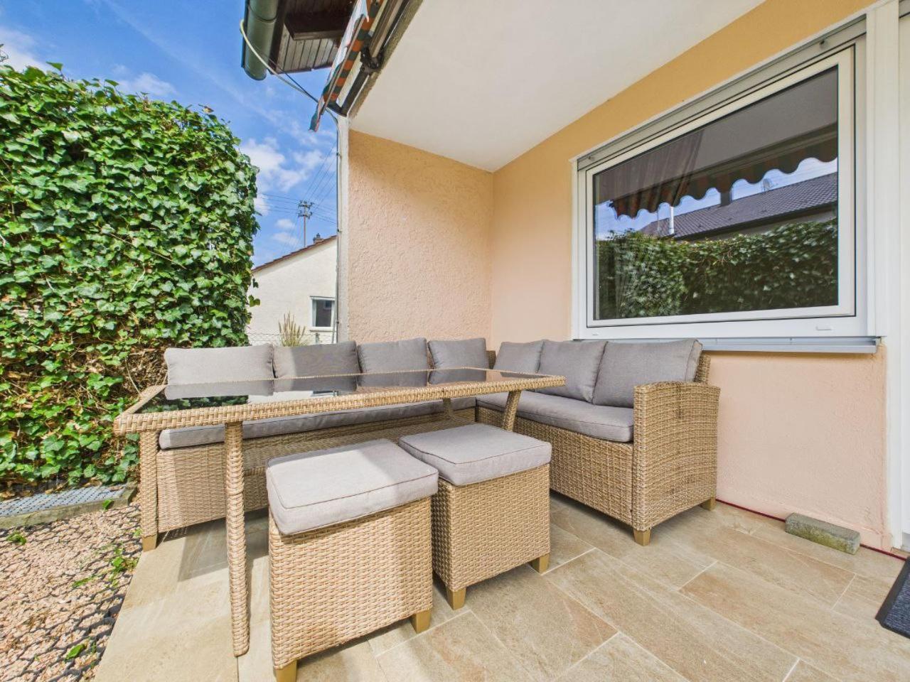 Ferienwohnung Naehe Legoland Mit Grossem Garten Und Terrasse Sontheim an der Brenz Zewnętrze zdjęcie